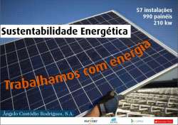 Produção de energia solar